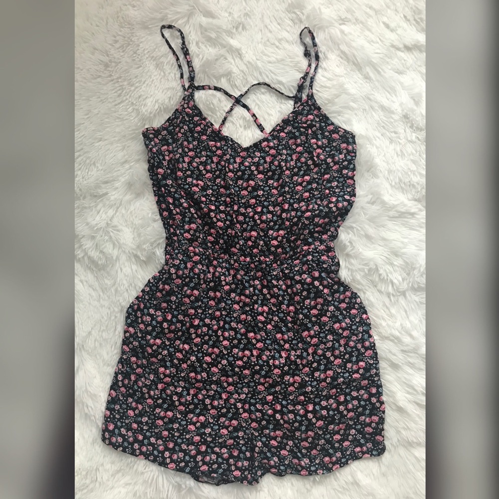 H&M Divided Floral Romper